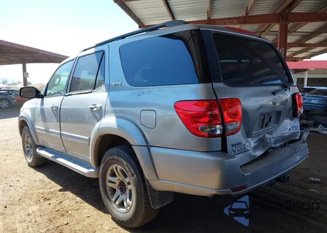 2006 Toyota Sequoia Sr5 V8 z USA, uszkodzony, nr VIN 5TDZT34A16S281511